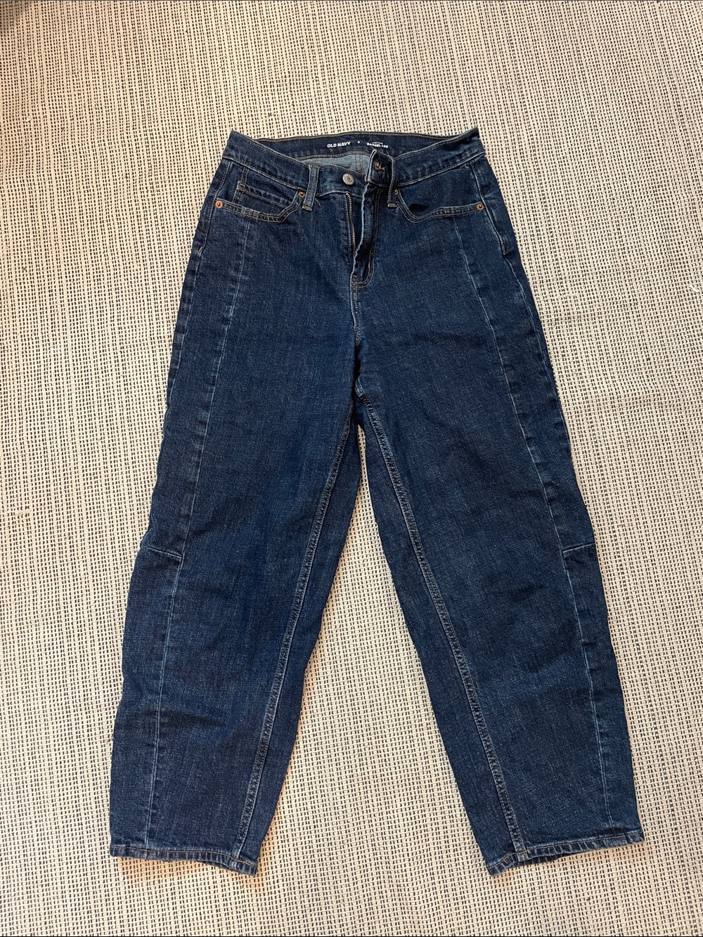 Old Navy High Waisted Barrel Jeans